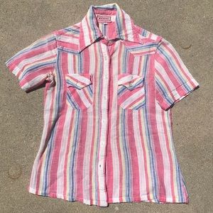 Hatari Striped Button Up